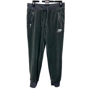 Nike grey fleece joggers Cozycore lounge activewear atheisure Medium #119